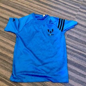 Blue soccer/football shirt